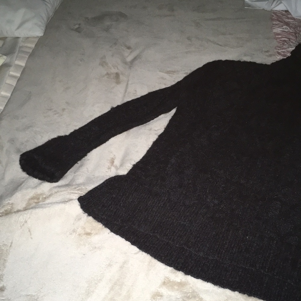 Free people knitted cable turtle neck sweater - Picture 4 of 12